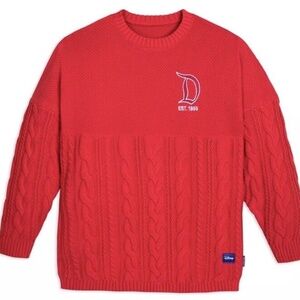 🎄🎄NWT Disneyland Holiday Cable Knit Sweater🎄🎄